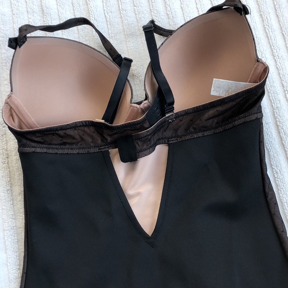 Aubade Plumetischic Moulded Plunge Bodysuit -Y986 - Picture 9 of 9